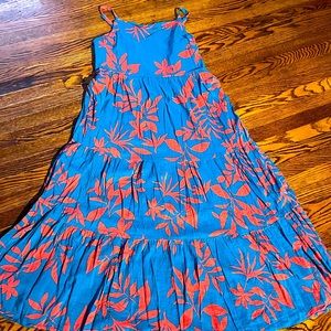 Old navy floral maxi dress ~L